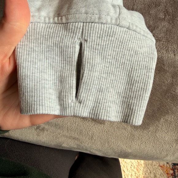 EUC 🍋lululemon athletica Gray Half-Zip Scuba - Picture 8 of 9